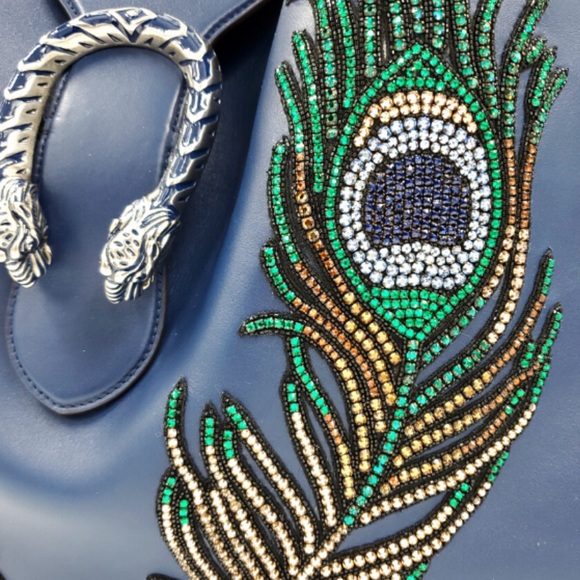 GUCCI PEACOCK BAG - Picture 3 of 9